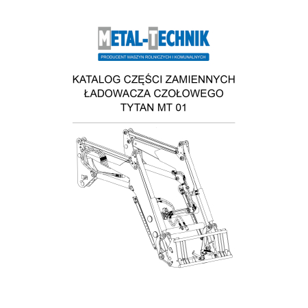 Części do Ładowacza czołowego Metal-Technik Tytan MT-01